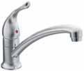 Available in Chrome only Single-Handle Faucet 7445 Single-Handle Faucet with side spray 7460 Single-Handle Faucet with side spray in deckplate / 7454 CHOOSE YOUR FINISH