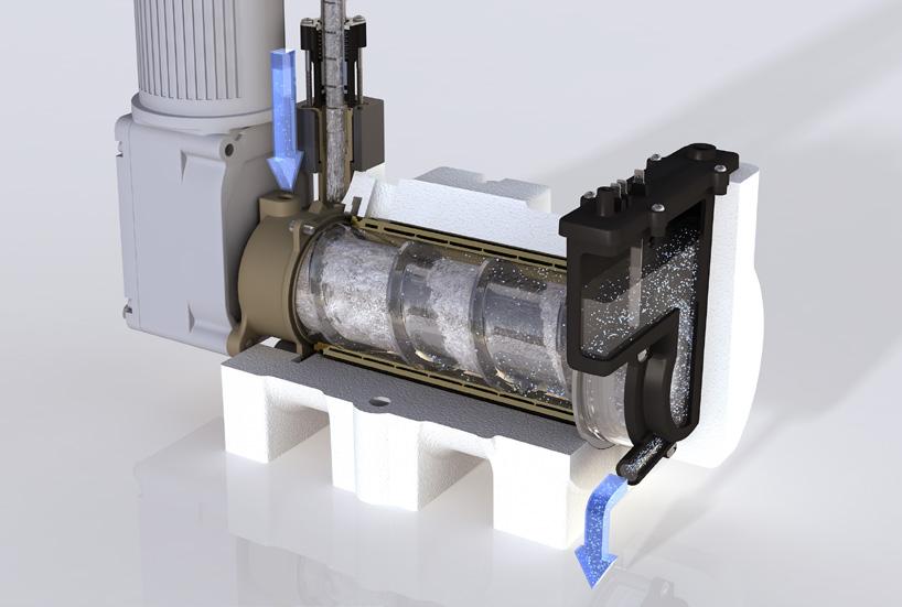 clogged drain lines and soft ice that can jam dispensers The solution: With Horizon Elite, fresh inlet