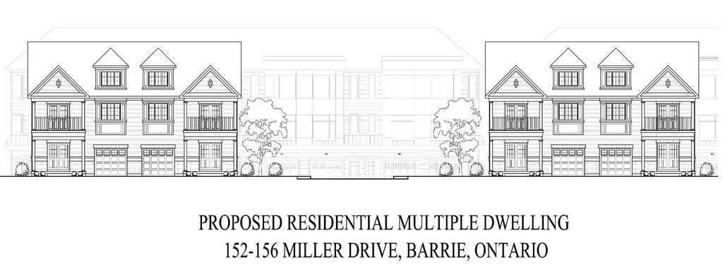 Urban Design Report 152-156 Miller Drive, Barrie, Ontario Architectural Review This site is the perfect balance of modern and traditional functionality and appeal.