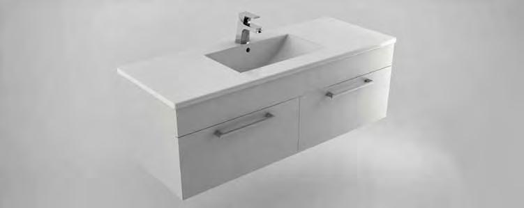 NEW RELEASE LEFT & RIGHT TOP AVAILABLE STUDIO 460 WALL VANITY 460(W) X 290(D) X 530(H) 1 X