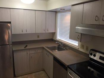 1. Kitchen Room Kitchen Walls and ceilings appear in good condition overall. Flooring is Vinyl. Accessible outlets operate.