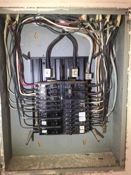 1. Electrical Electrical 1 125 AMP service, 1/0 Aluminum service entrance wires. 2.