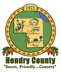 HENDRY COUNTY PLANNING & ZONING DEPARTMENT POST OFFICE BOX 2340 165 S. LEE STREET LABELLE, FLORIDA 33975 (863) 675-5240 FAX: (863) 675-5317 SUNCOM 744-4750 November 16, 2007 Mr.