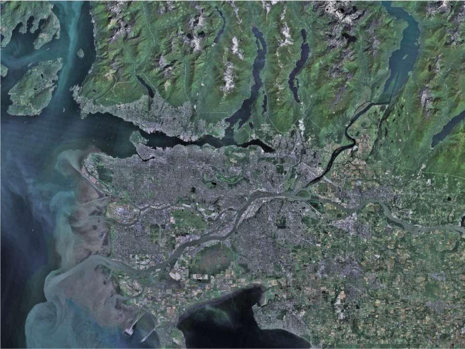 Metro Vancouver 2,800 Sq Kilometers 47% Mountain / Conservation Areas
