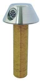 surface, whilst the standard ½" BSP brass tail allows straight forward removal and