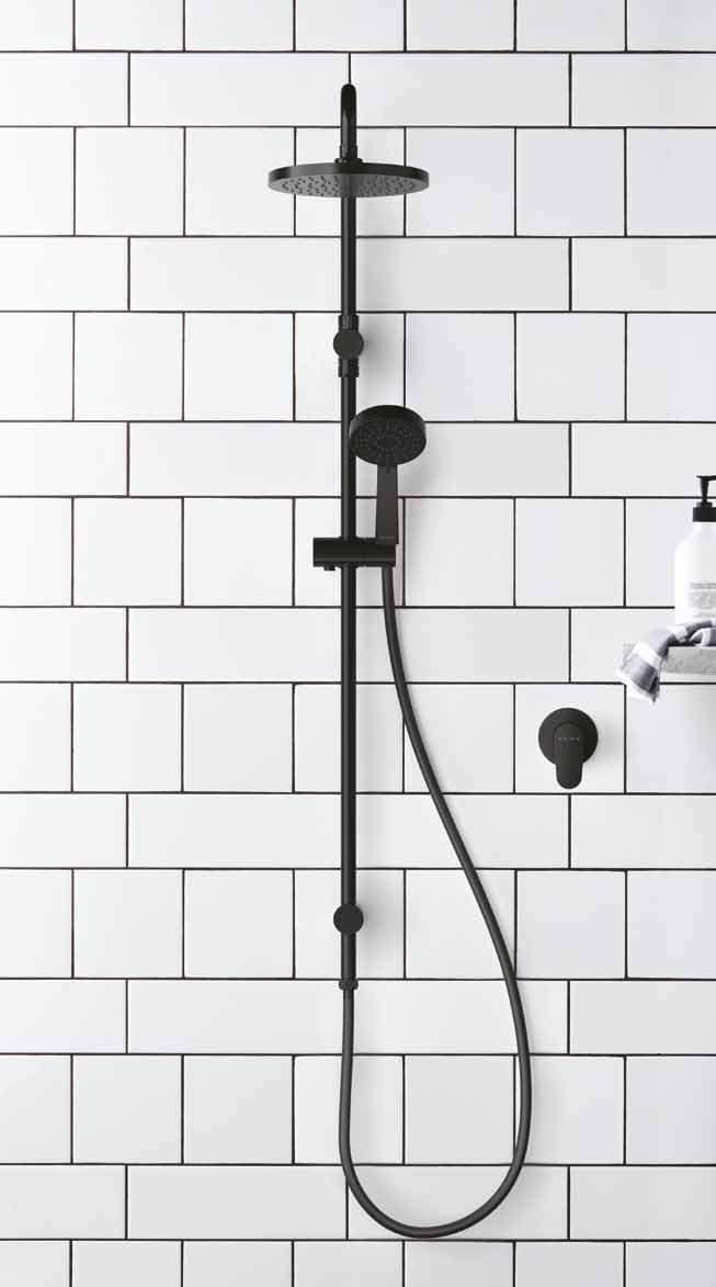 highlighted particularly by the elegant handsets and premium features throughout, the Krome range of showers