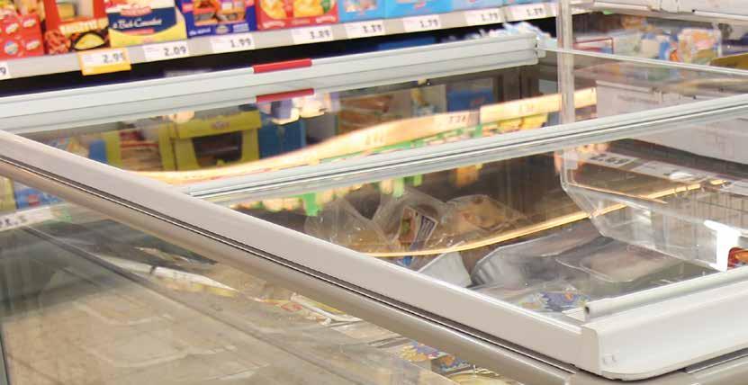 Glass covers for refrigeration and chest freezers Quick The advantages at a glance Simple and quick retrofitting, energy efficient and guaranteed temperature safety Stable design, high-quality and