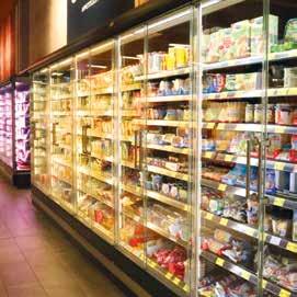 REMIS - product overview Refrigerated wall multidecks * 55 % -77 % REFRIGERATED WALL MULTIDECKS Hinged doors Safe
