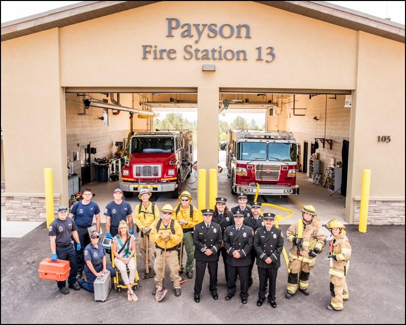 Who We Are and What We Do Members of the Payson Fire Dept. provide fire suppression for structure, wildland and vehicle fires.