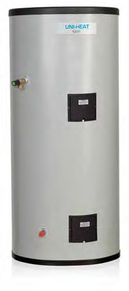 Water Heating Uni-Heat - Agricultural water heater The UNI-HEAT agricultural water heater provides hot water on demand for tank washing and similar uses around the dairy farm.