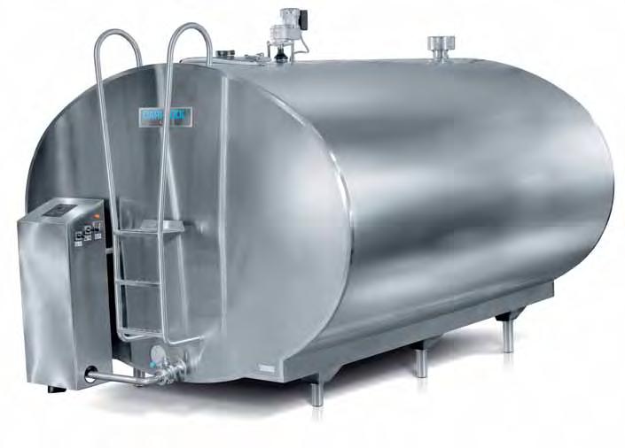 DX-FF Tanks Fabdec s DX-FF range of bulk milk tanks are designed to offer extreme efficiency