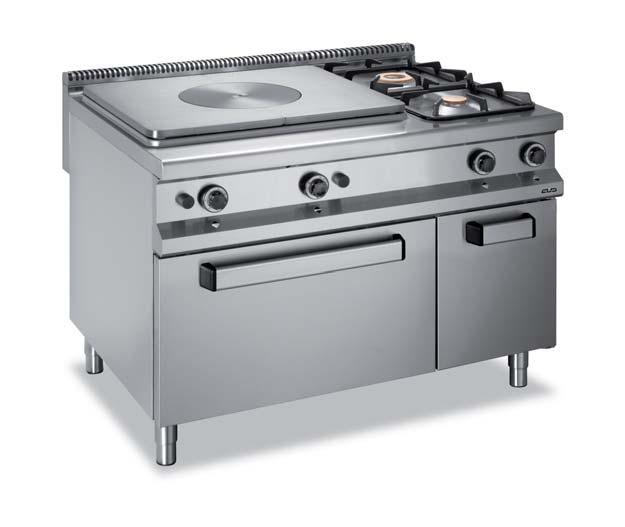 MODEL WITH OVEN Oven dimensions GT2SDF908 Gas burners 3.2 kw 5.