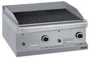 cast iron grid meat/fi sh Stainless steel removable drawer for grease collection Grid Burners 7.