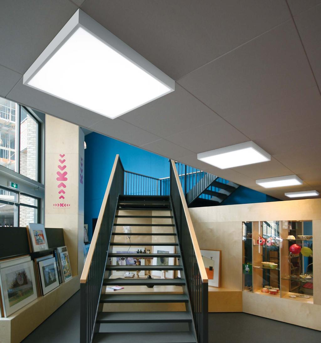 SUSPENDED CEILING Minimal design and incredible attention to detail, features high performances optics