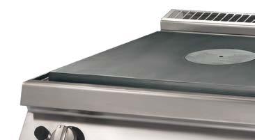 These models are available with 2 or 4 burners in top version, on cabinet or on static oven.