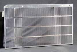 RAG14E Architectural Louvered Exterior Grille Extruded aluminum grille for application with RAB46A.