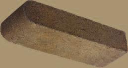 Bullnose Coping Pavers rounded lead protects from sharp edge abrasion and is an attractive design element.