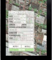locate all utilities Images: Tablet-based