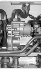 Before starting refer to the front of Section Important information. Remove the front panel. Lower the control panel. Drain down the boiler only. Unscrew to remove automatic air vent.