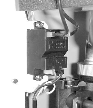 Fit replacement gas control valve stepper motor. Note: Take care not to damage the O ring. Igniter unit, refer to diagram 56. Before starting refer to the front of Section Important information.