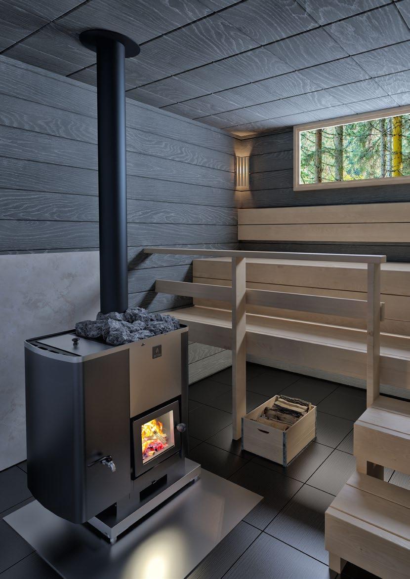 WOOD BURNING HEATERS WOOD I KASTOR There is something very special about a wood burning sauna.