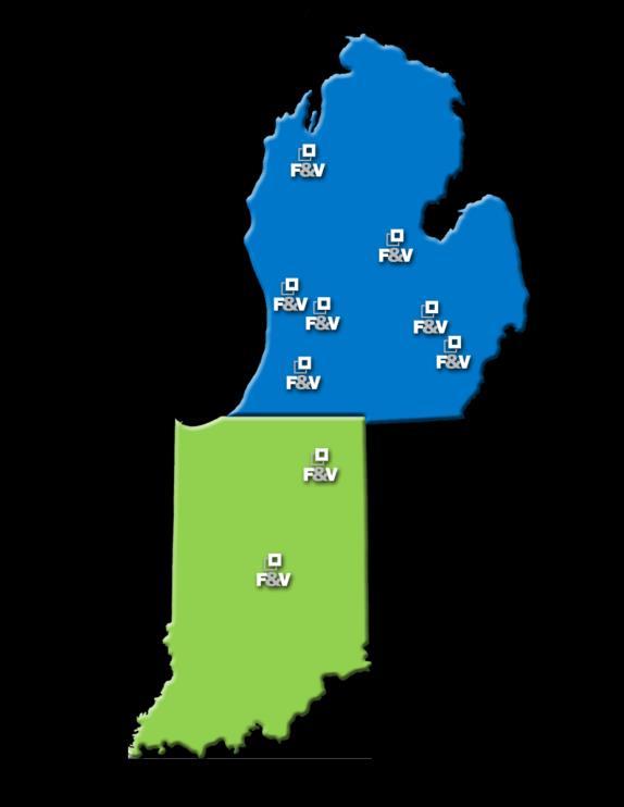 PROFESSIONALS WITH LOCAL FOCUS Staffing provided from Muskegon & Grand Rapids Support of 200 staff with over 60 licensed