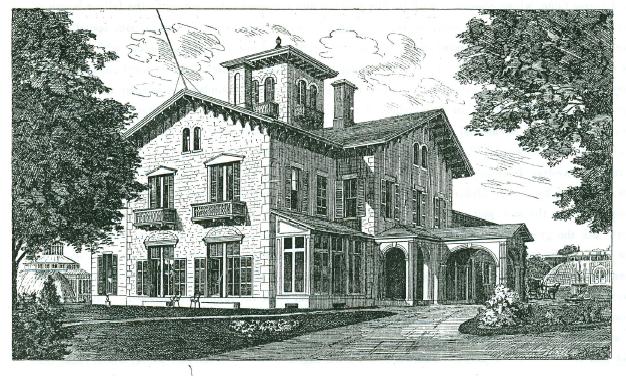 Henry Wells design for Glen Park (1851) incorporated not just one but two