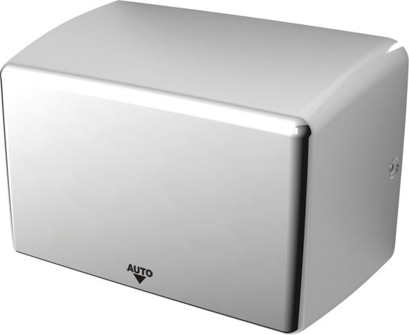 Satin Stainless Steel White Ceramic For a small hand dryer the F2 Eco delivers a big punch Polished Stainless Steel High speed drying in a small package, the F2 Eco certainly delivers in all aspects