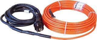 SELF-REGULATING CABLES The ELSR self-regulating heating strips are parallel electrical heating strips consisting of a specially fi nished plastic with embedded