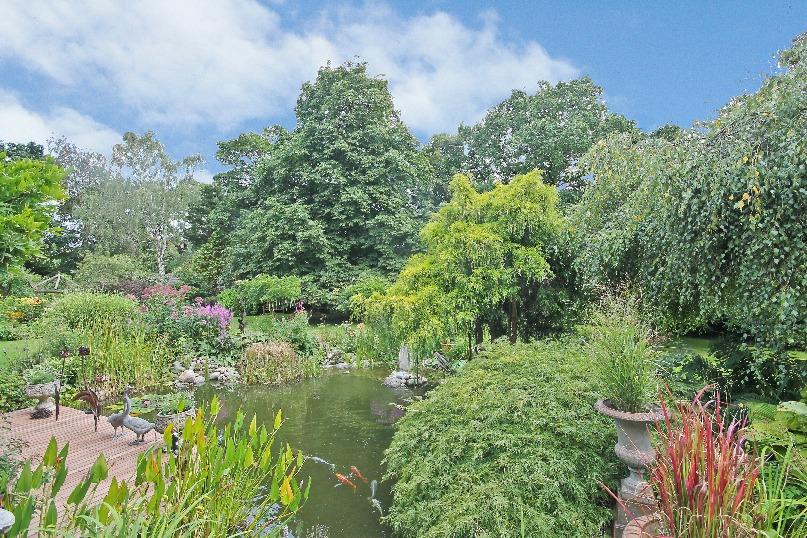 The stunning gardens and grounds are a particular feature of the property extending to approximately an acre.