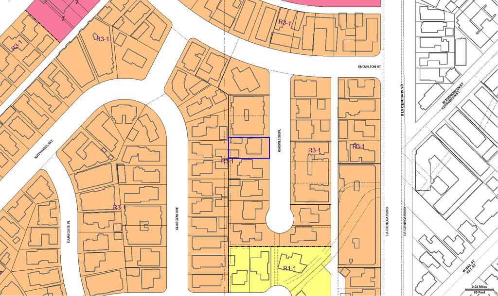 ZIMAS PUBLIC Generalized Zoning 01/27/2016 City of Los Angeles Department of City Planning Address: 6919 S KNOWLTON PL Tract: TR 14429