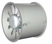 These fans are an excellent choice for variable air volume HVAC systems, clean rooms, parking garage exhaust, and tunnel ventilation.