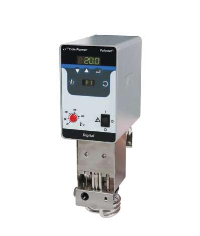 Analog Circulator features a PID temperature controller with high-temperature and low-level cutoffs to protect the application from accidental heater overrun,
