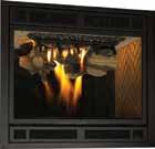 The unique split-level Dancing-Fyre burner will give you a warm, yellow fire with glowing embers that your friends and family will have a hard time telling apart from a real wood fire.