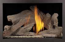 firebox. The super-heated air is then delivered not just into the room but throughout the house through natural convection.