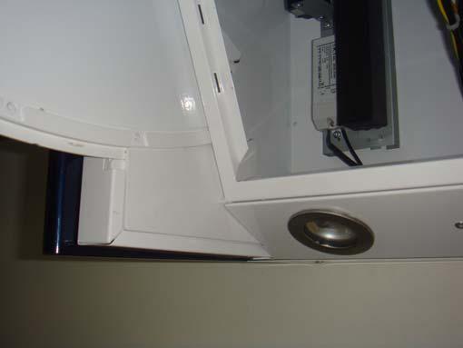 Additional holes can be drilled through the rear of the unit to fix the unit to the packer if required.