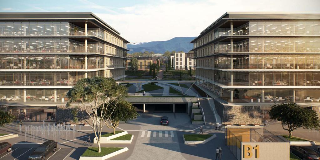 Garitage Park, Sofia Stephen George International believes that a commitment to sustainable design and sustainability within our own company is an essential part of our business in the 21st century.