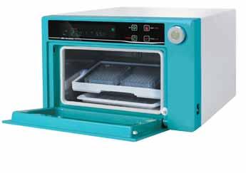 Hybridization Oven Temperature range from ambient +5 to 65 Rocking motion: Tilt 8.5. Speed range: 5 to 50 rpm.
