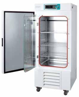 Low Temp. (Forced Convection) Temperature range from 0 C to 80 C. - Silent cooling system reduces water evaporation within the chamber. Microprocessor PID control.