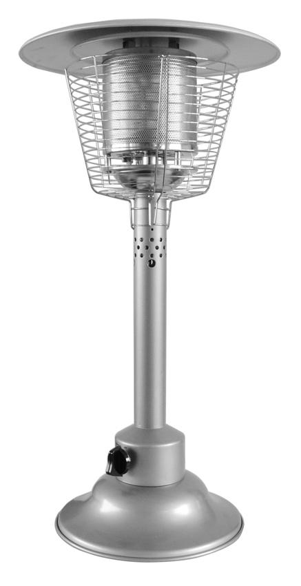 Outdoor Tabletop Heater TTH20 Series FEATURES: The ideal solution for extending the outdoor entertaining season Creates a stylish and attractive ambience Casts an approximate 1 to 1.