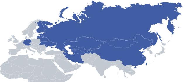 Территория слежения 18 стран: Azerbaijan Belarus Georgia Kazakhstan OSJD / FIATA, 11.