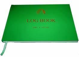 Log Book & Log Sheets Log book should include who is in charge, the date, and the time of