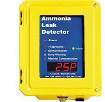 Leak Detector Remote sensor(s) in room(s) where leaks are likely to occur Panel alarms at 25ppm audible enough to be