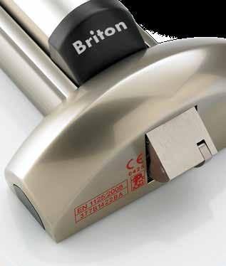 Rigorous testing is continually being carried out on the Briton range of exit hardware providing peace of mind for specifiers, distributors, installers and users.