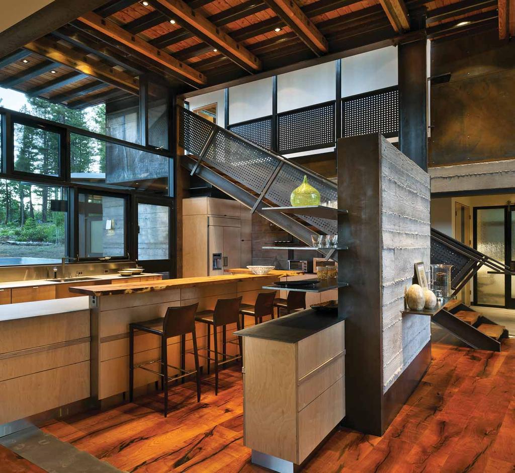 ARCHITECTURE BY FAULKNER ARCHITECTS INTERIOR DESIGN BY JUDY WEIRICK INTERIORS MOUNTAIN LIVING: Did the clients have specific requests for you?