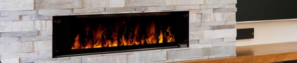 Fusion Fire Steam Fireplace NEW! FusionFire Steam Fireplace comes complete with firebox, glass front, black glass chip media, remote & manual controls.