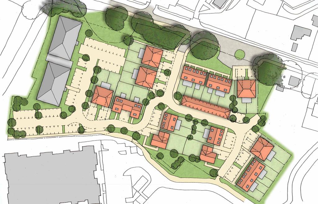 OUR PROPOSL CL Homes is proposing a development of 64 high quality properties comprising 2 bed apartments and 3, 4 and 5 bed houses.