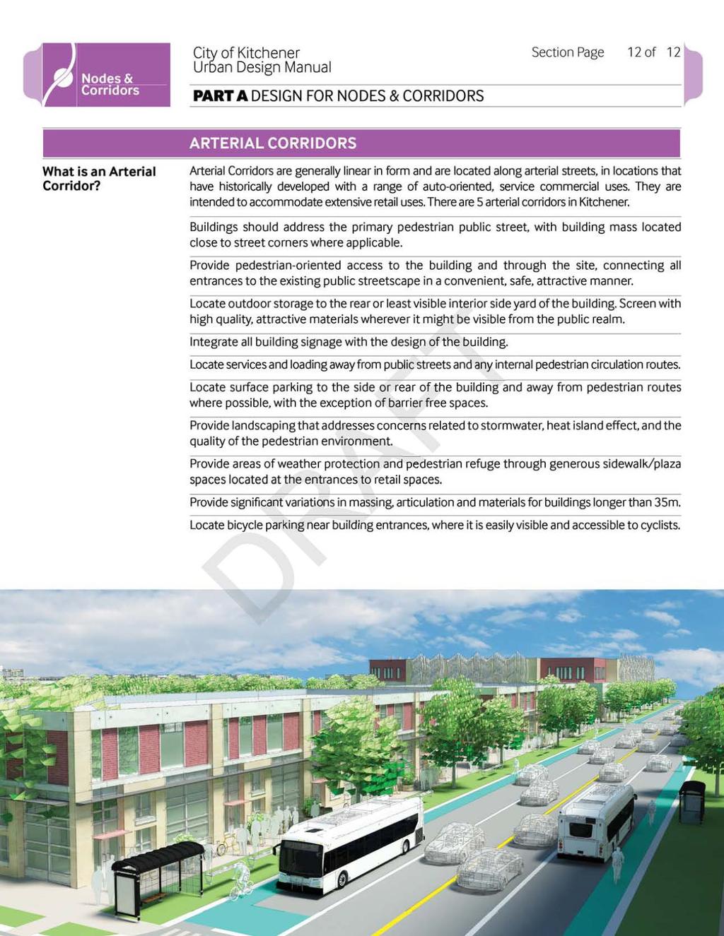 Section Page 12 of 12 ARTERIAL CORRIDORS What is an Arterial Corridor?