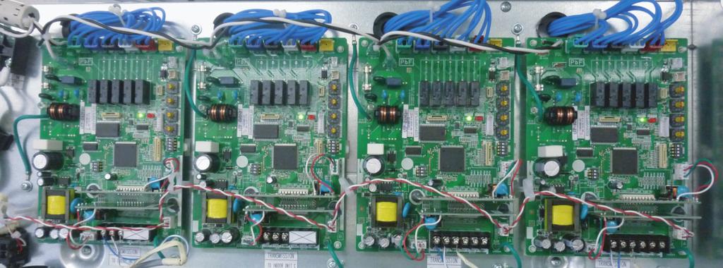 Transmission PCB Main PCB Transmission PCB Main PCB: Pulse signal communication between Transmission PCB and Transmission PCB Transmission PCB: Pulse signal communication between IU.