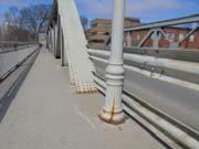 The CHER recommended conserving the cultural heritage of the bridge either by bridge rehabilitation with sympathetic